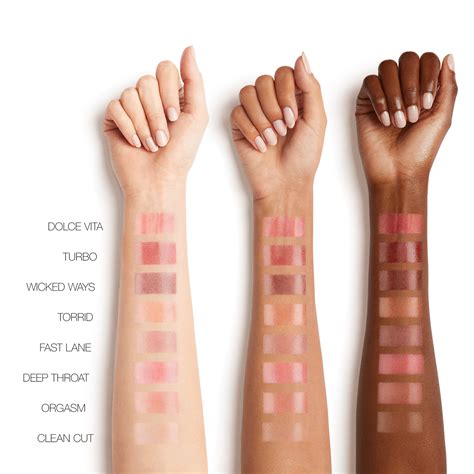 nars afterglow lip balm swatches